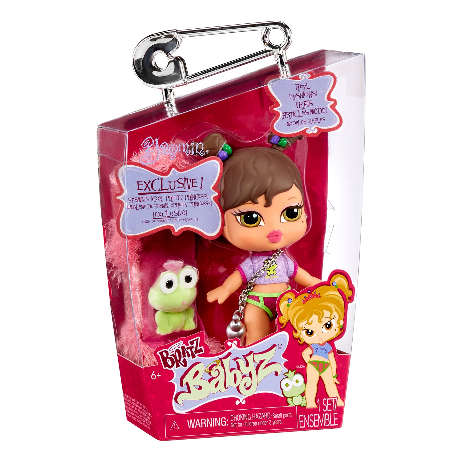 MGA ENTERTAINMENT - Bratz Babyz Yasmin Bambola da Collezione con Accessori