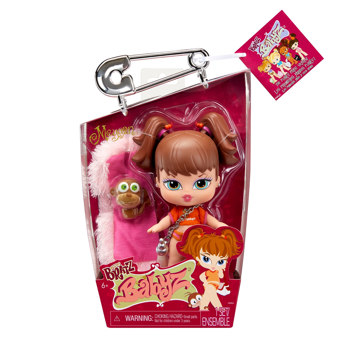 MGA ENTERTAINMENT - Bratz Babyz Meygan Bambola da Collezione con Accessori