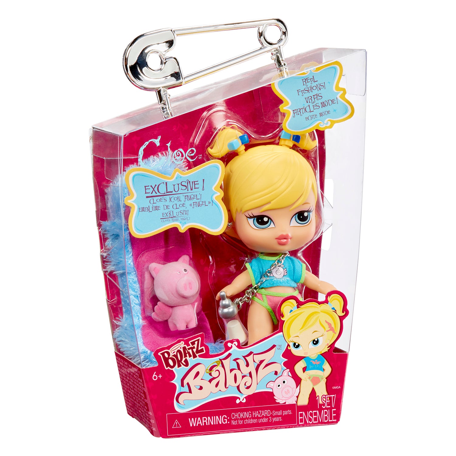 MGA ENTERTAINMENT - Bratz Babyz Cloe Bambola da Collezione con Accessori