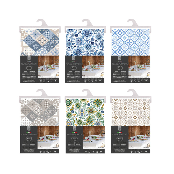 GUSTO CASA - Tovaglia antimacchia 8 posti 140x240 cm
