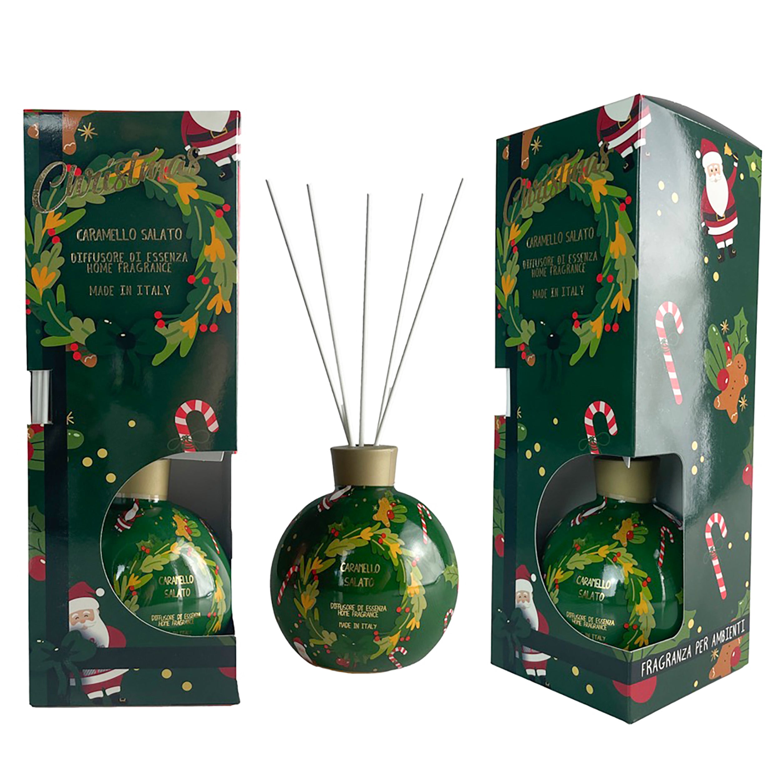 GECA - Diffusore di Fragranza per ambiente natalizio 500 ml Caramello Salato