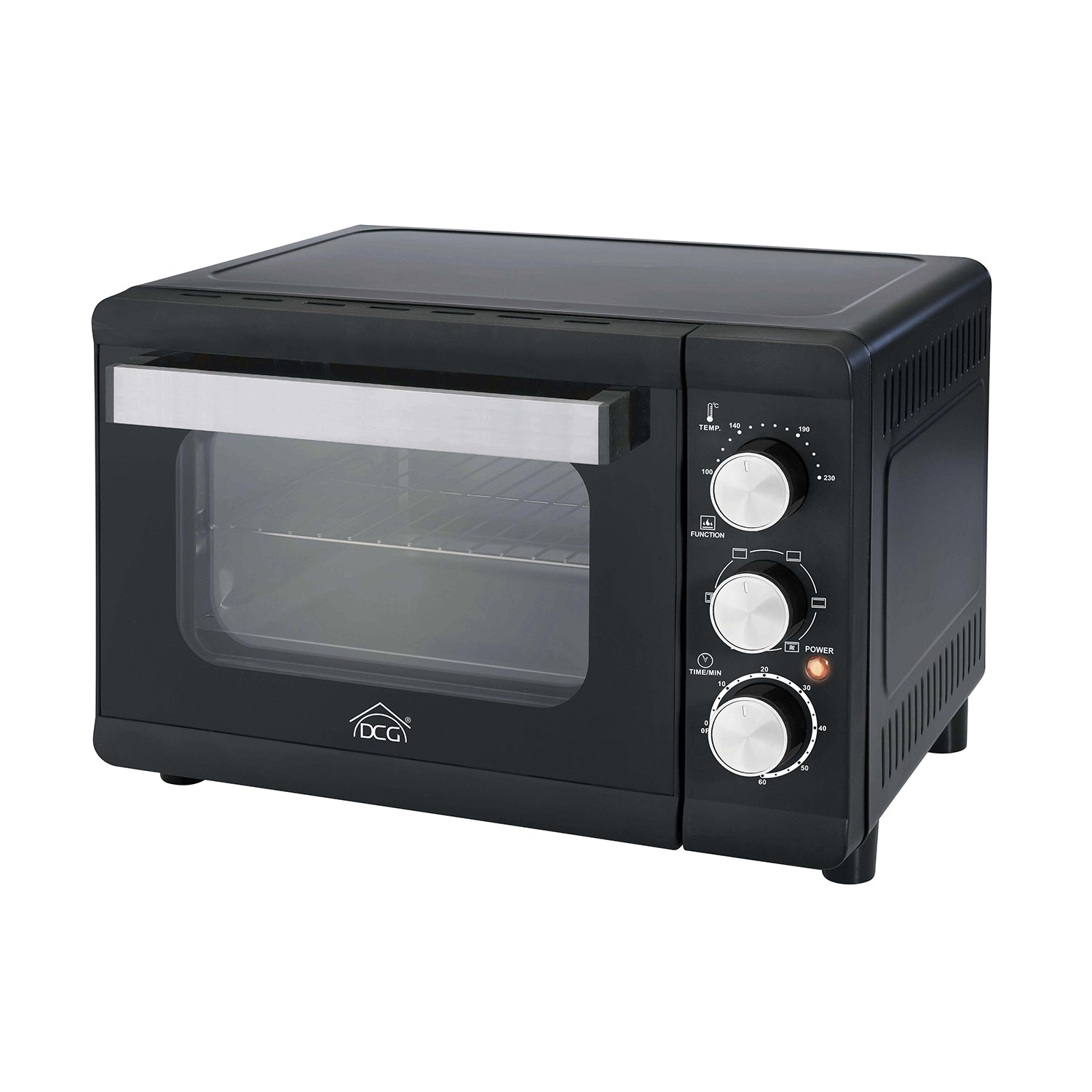 DCG - Forno Elettrico Ventilato Nero 24 Litri 1380 Watt
MBN24