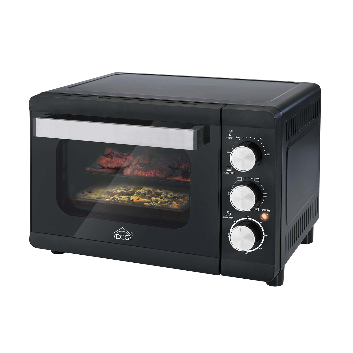 DCG - Forno Elettrico Ventilato Nero 35 Litri 1800 Watt
MBN35