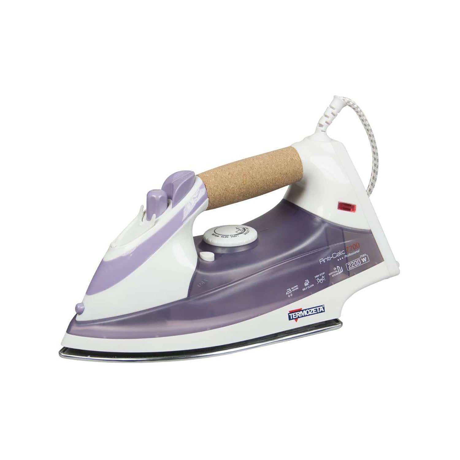 TERMOZETA - Ferro da stiro Anti-Calc Professional 2200 Watt