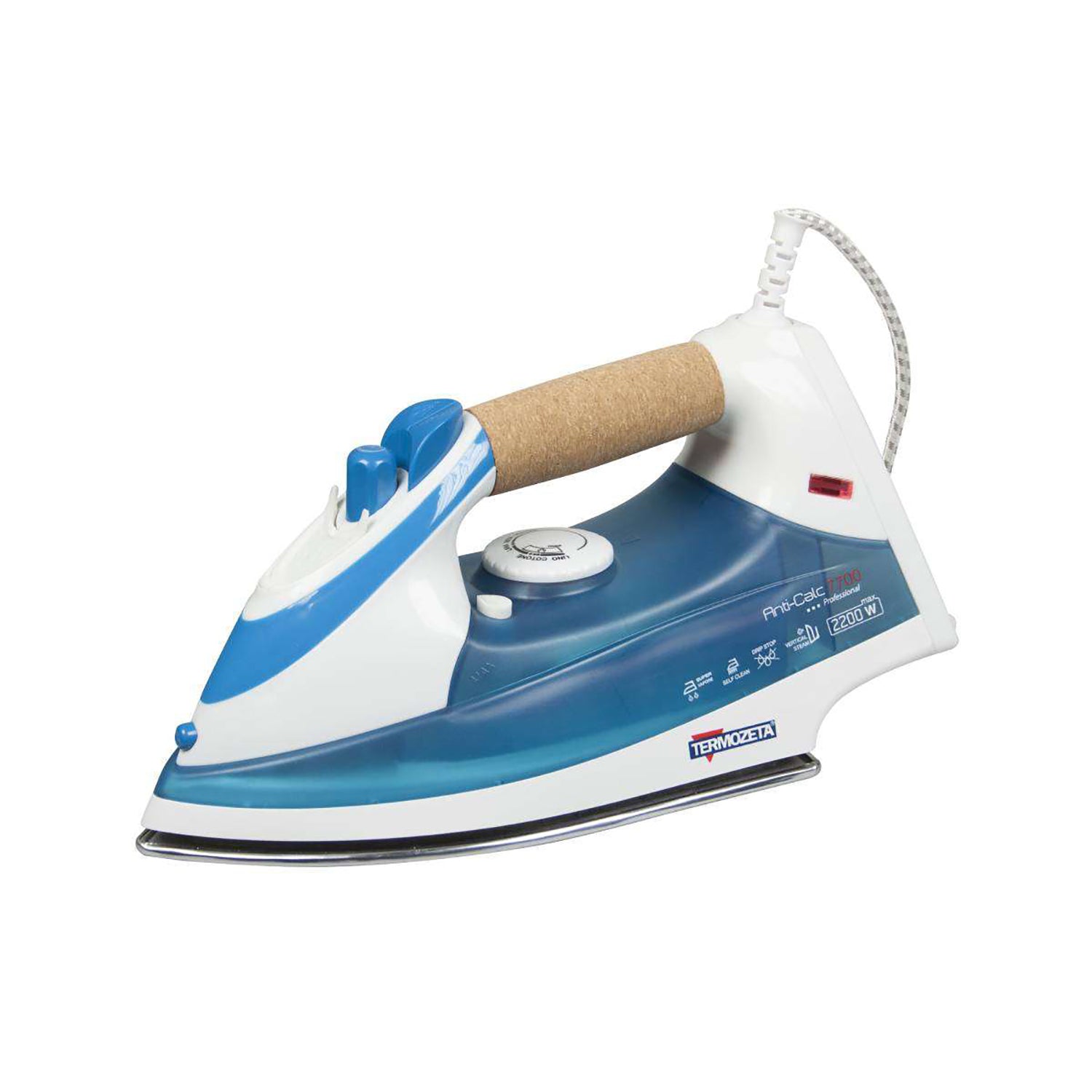 TERMOZETA - Ferro da stiro Anti-Calc Professional 2200 Watt