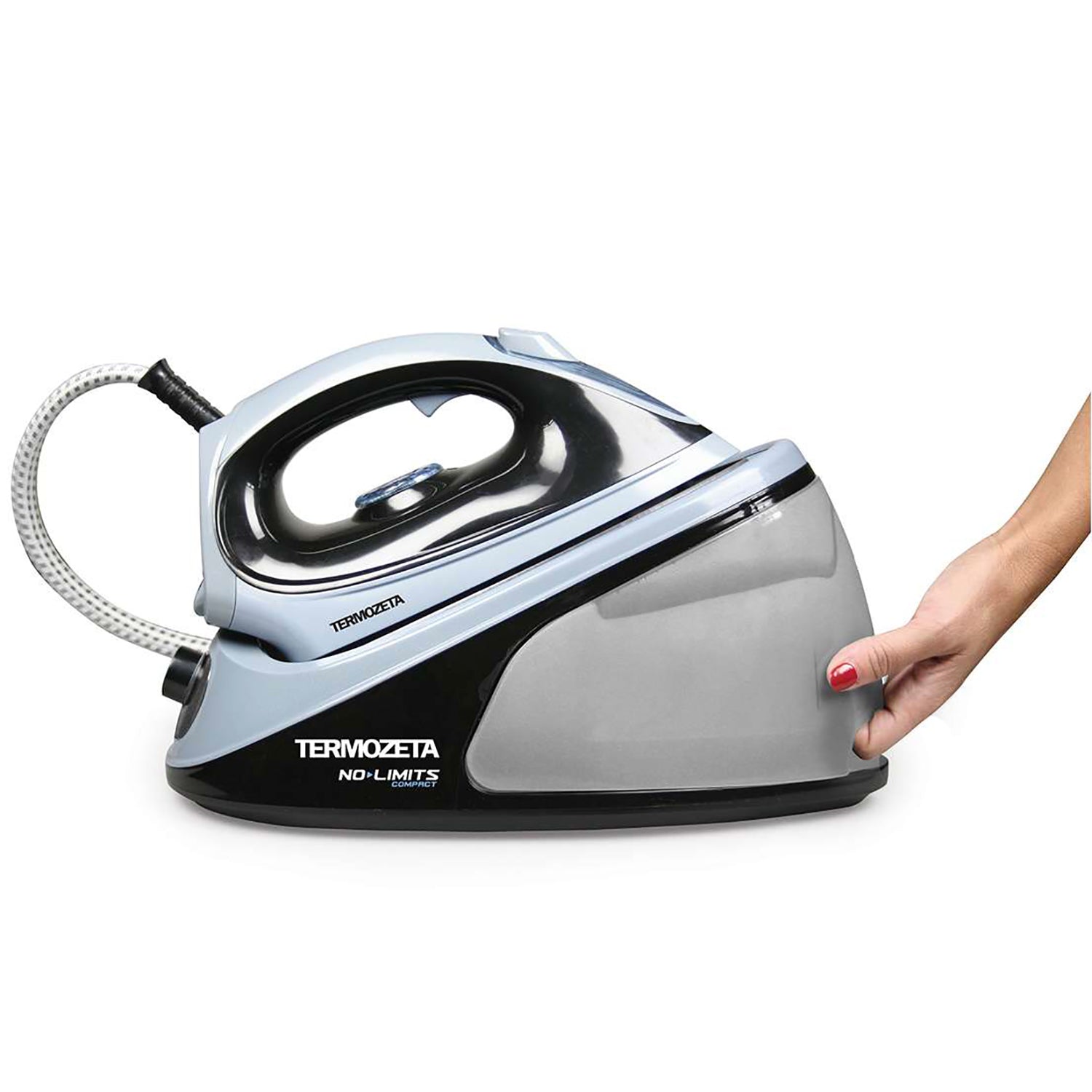 TERMOZETA - Ferro da stiro a Vapore con Caldaia No Limits Compact Ceramic 2100 Watt
