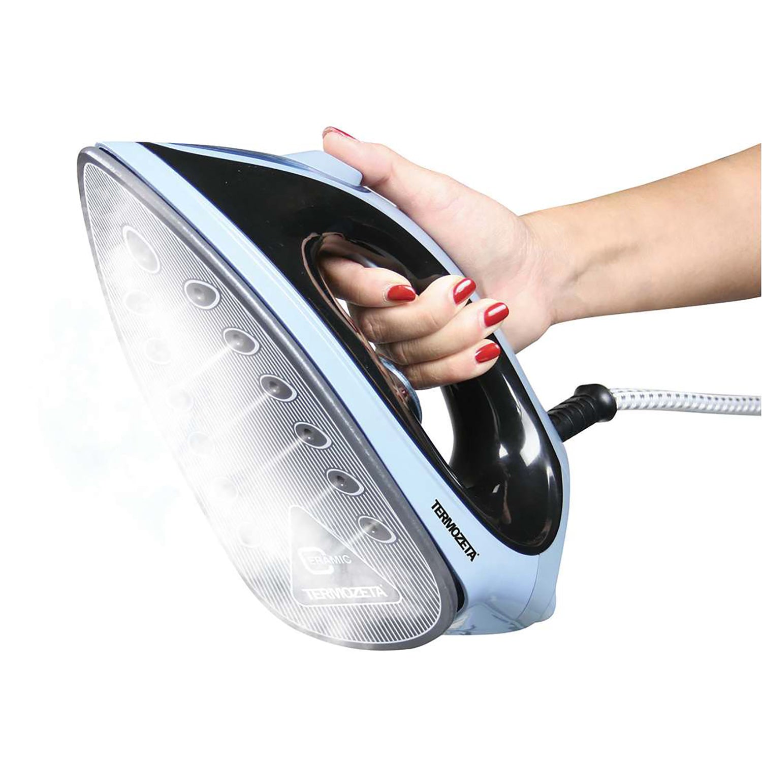 TERMOZETA - Ferro da stiro a Vapore con Caldaia No Limits Compact Ceramic 2100 Watt