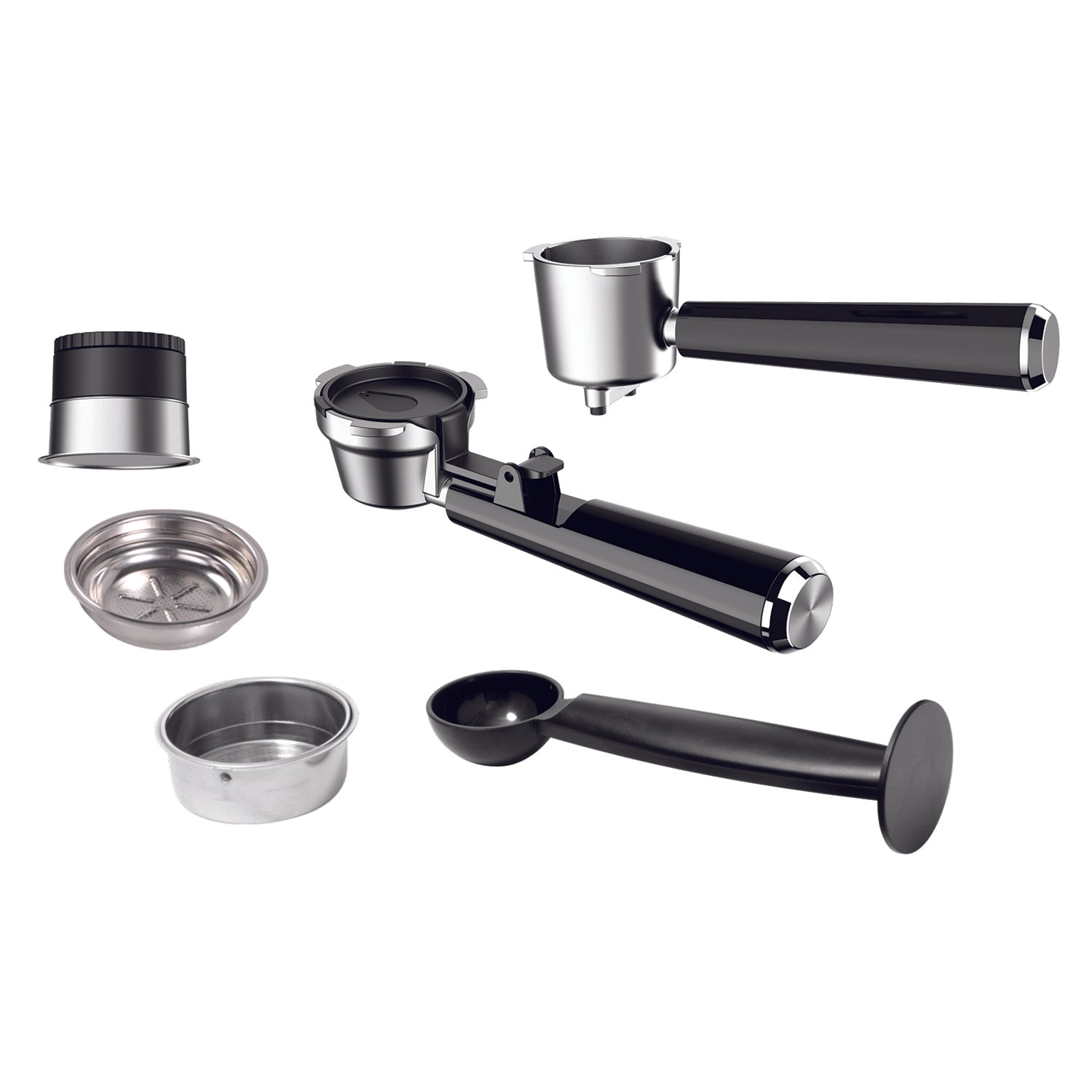 TERMOZETA - Macchina da Caffè TZ Espresso 4 in 1 - Compatibile con capsule Nescafé® Dolce Gusto®, Nespresso®, caffè macinato e caffè in cialde.