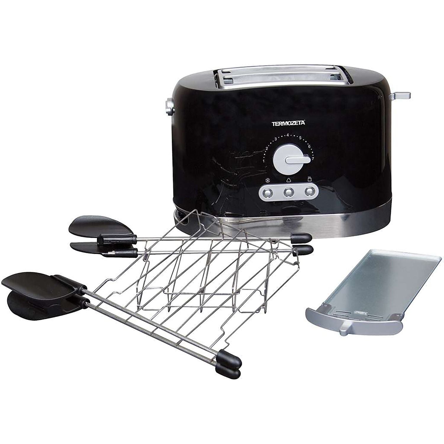 TERMOZETA - Tostapane Inox 870 Watt