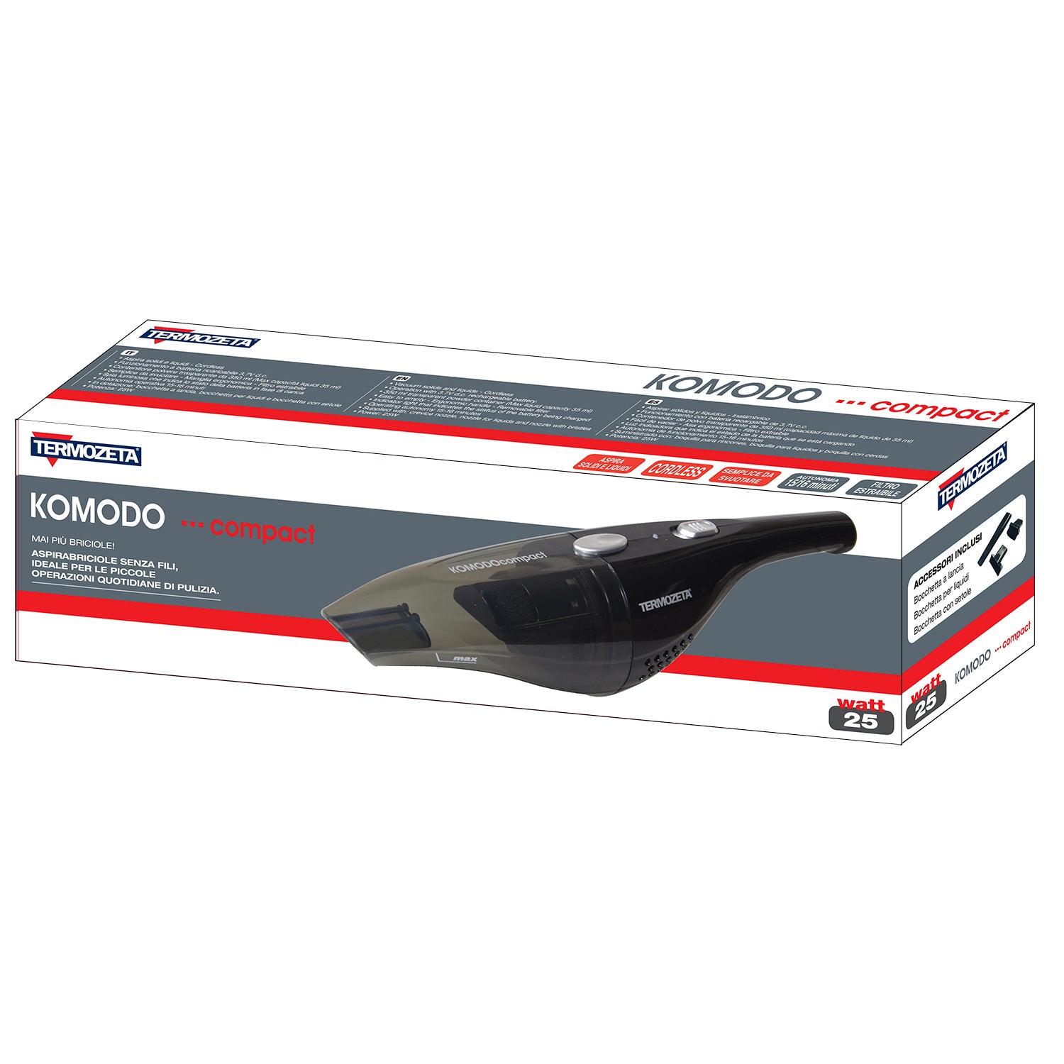 TERMOZETA - Aspirabriciole Komodo Compact 25 Watt