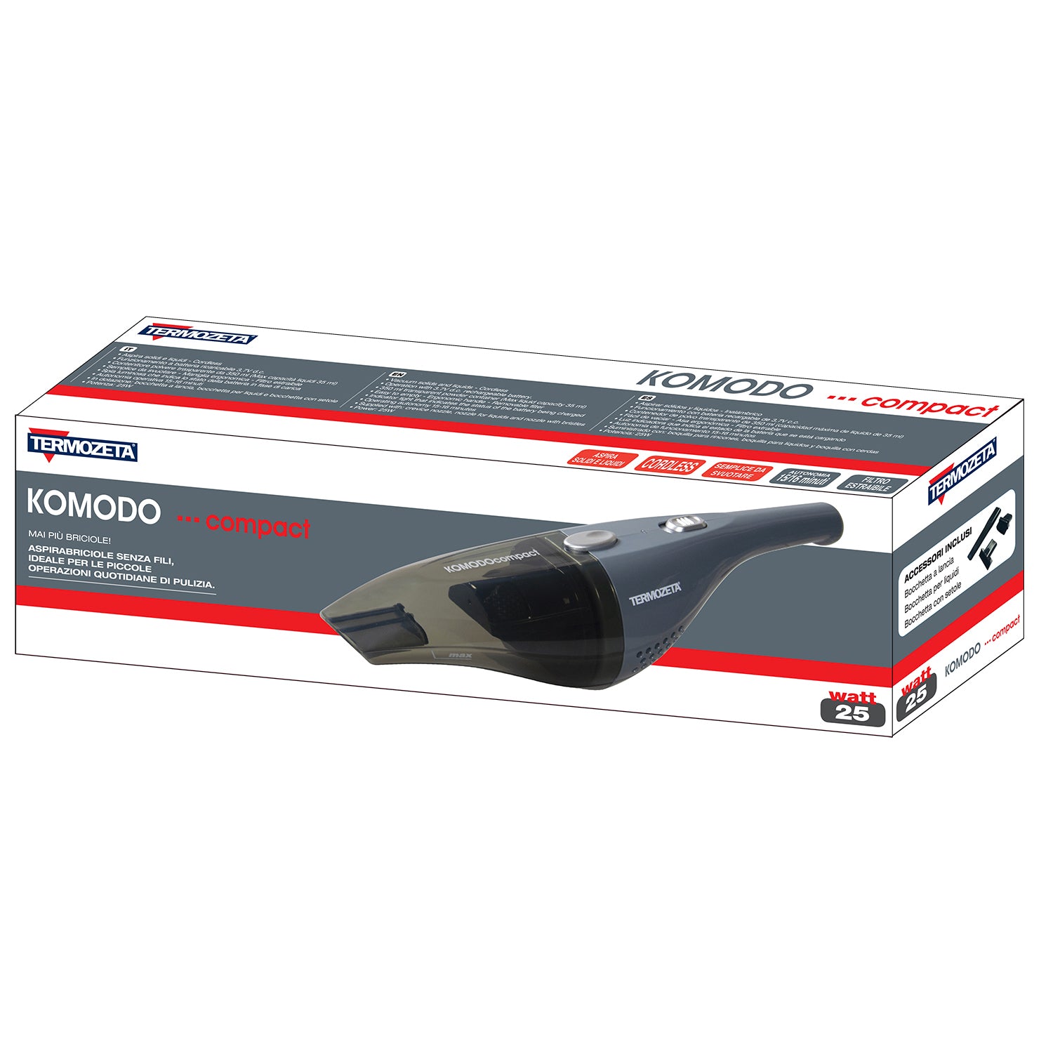 TERMOZETA - Aspirabriciole Komodo Compact 25 Watt