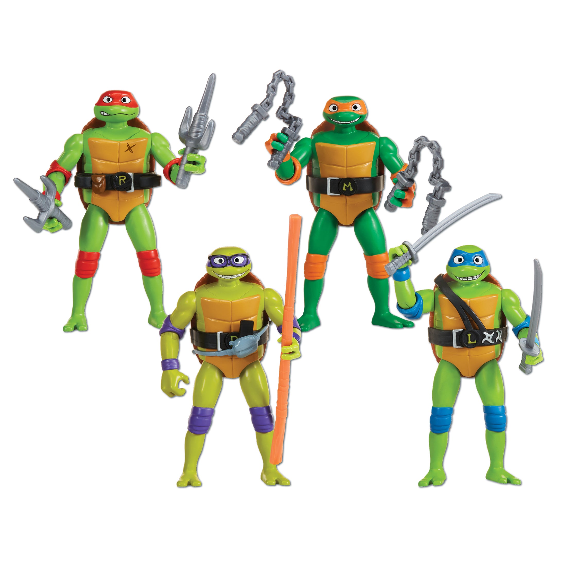 PLAYMATES TOYS - Tartarughe Ninja Shell Spin Action Figure 12 cm Assortita