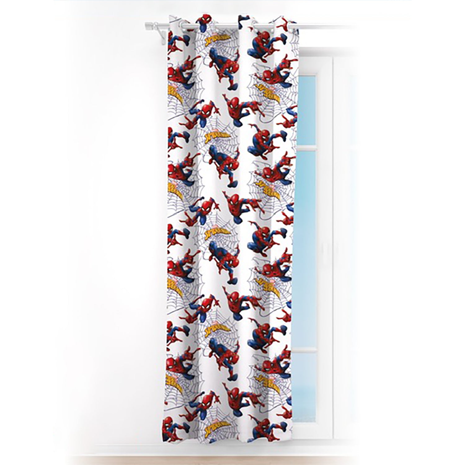 GLOBAL LICENCE - Tenda Spiderman Marvel per Cameretta 140x280 cm