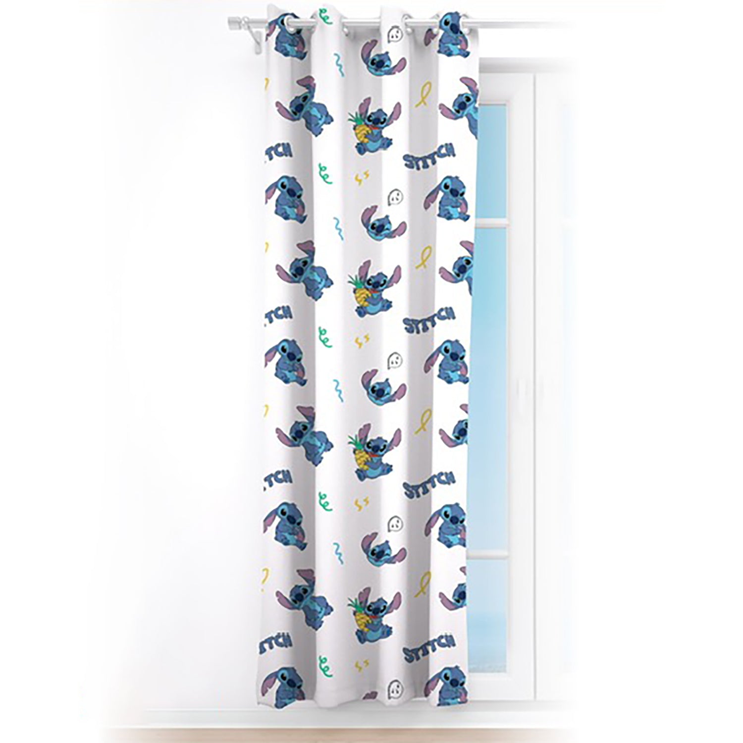 GLOBAL LICENCE - Tenda Disney Stitch per Cameretta 140x280 cm