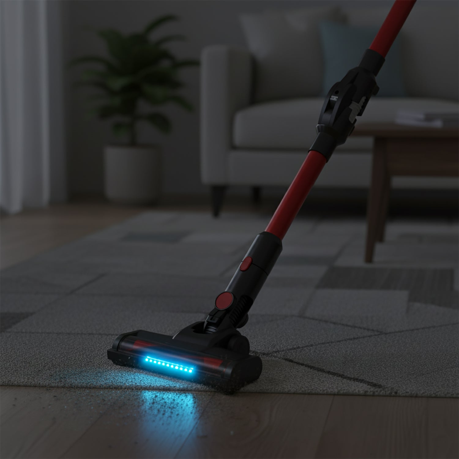 AKAI - Scopa Elettrica Senza Filo Ricaricabile con Tubo Flessibile e LED AP940K 150 Watt