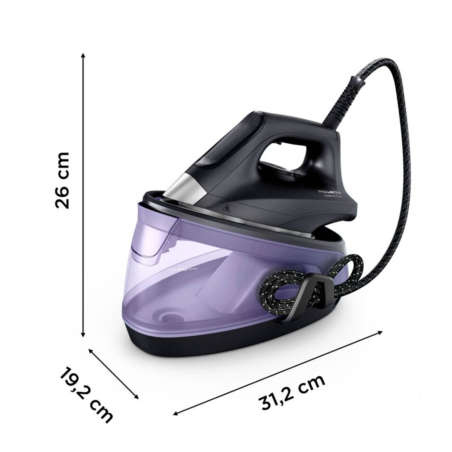 ROWENTA - Ferro da stiro a Vapore con Caldaia Essential Steam 2400 Watt