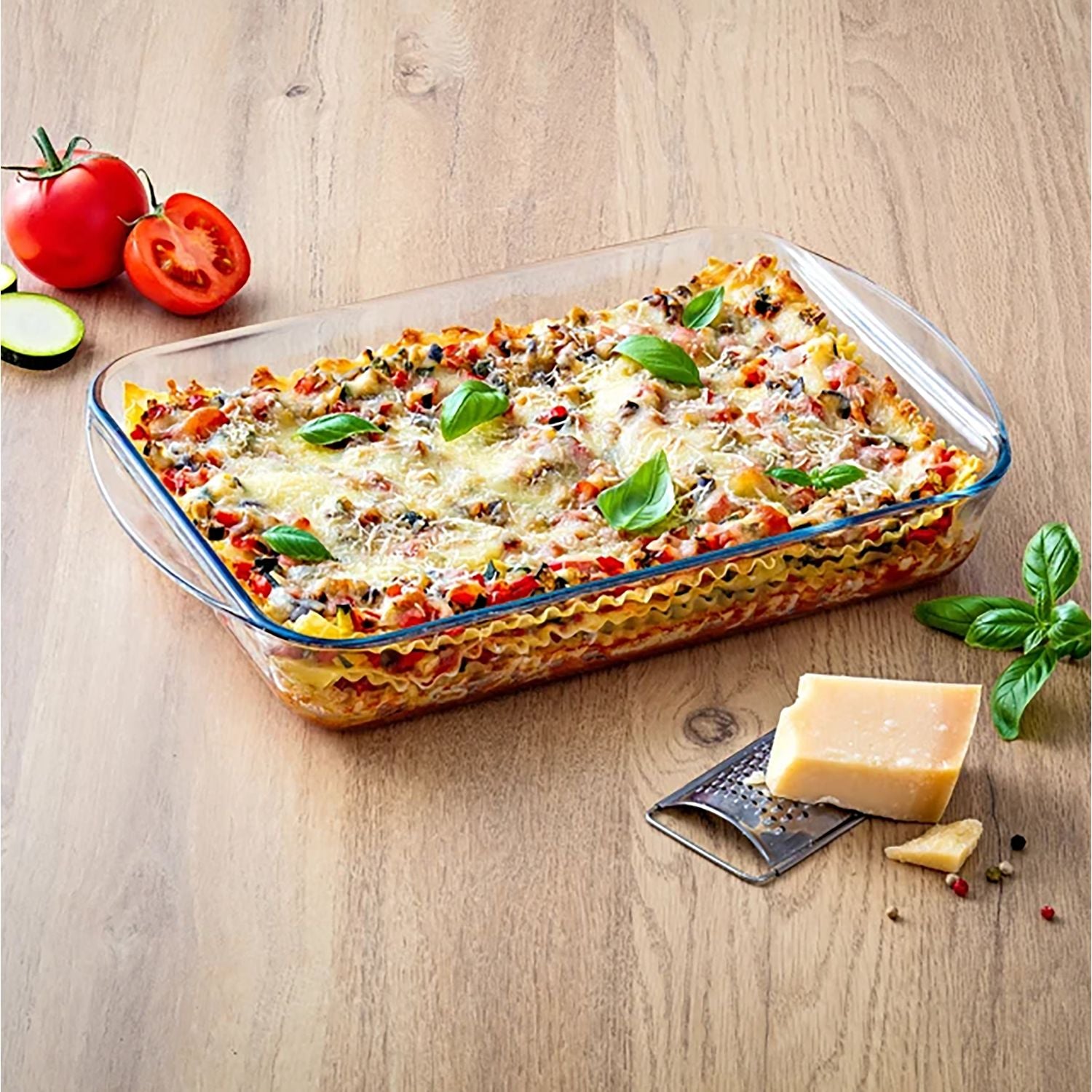 PYREX - Teglia rettangolare XL Linea Essentials - 40x26 cm