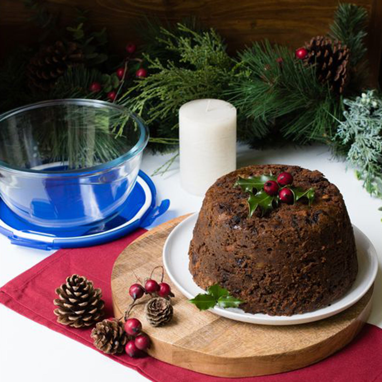 PYREX - Contenitore in vetro con coperchio ermetico Linea Cook & Go diametro 15 cm