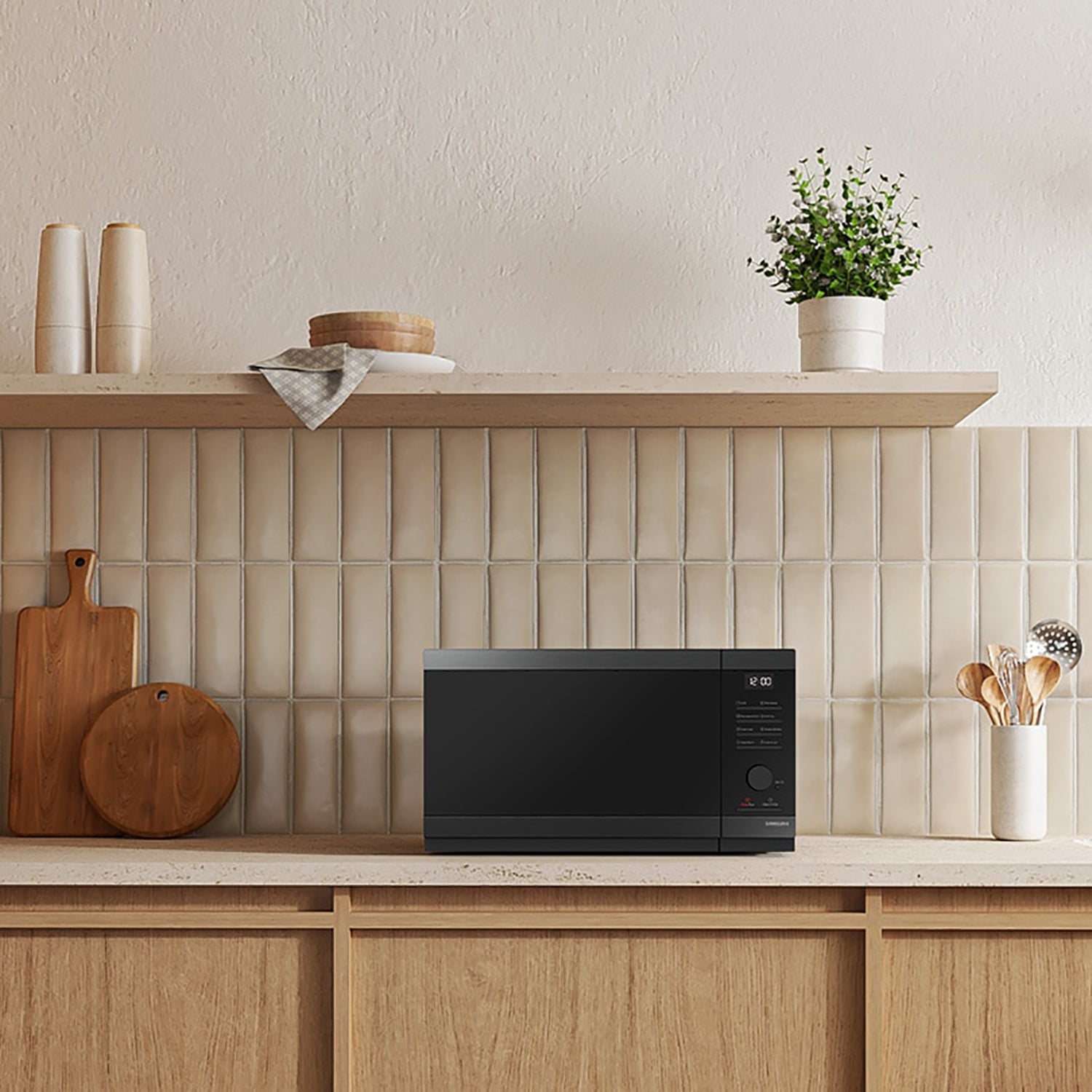 SAMSUNG - Forno Microonde Grill MW4000D Cottura Croccante 23 litri 800 Watt