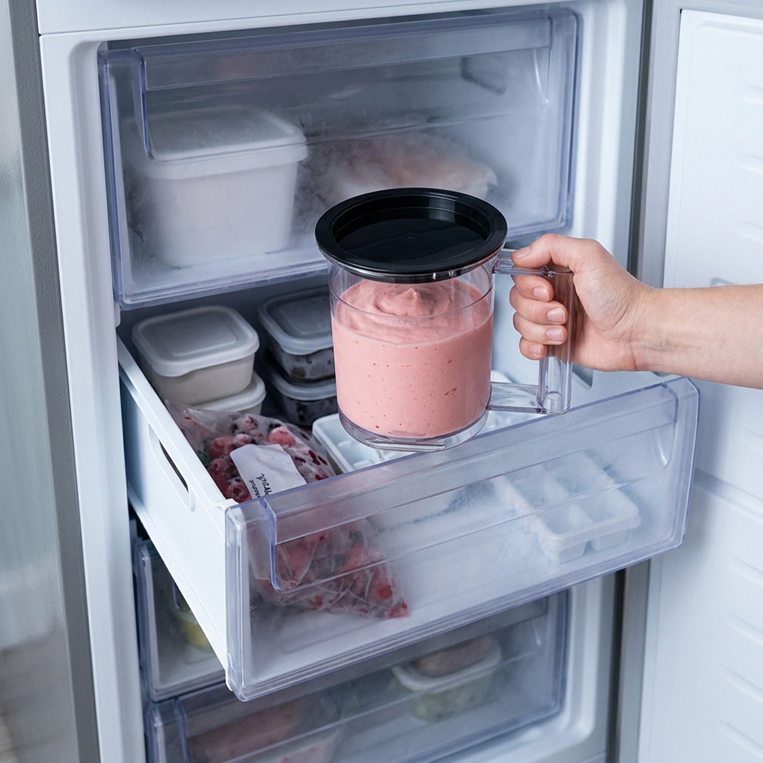 JOCCA - Gelatiera Digitale Multifunzione Easy Touch 800 Watt
