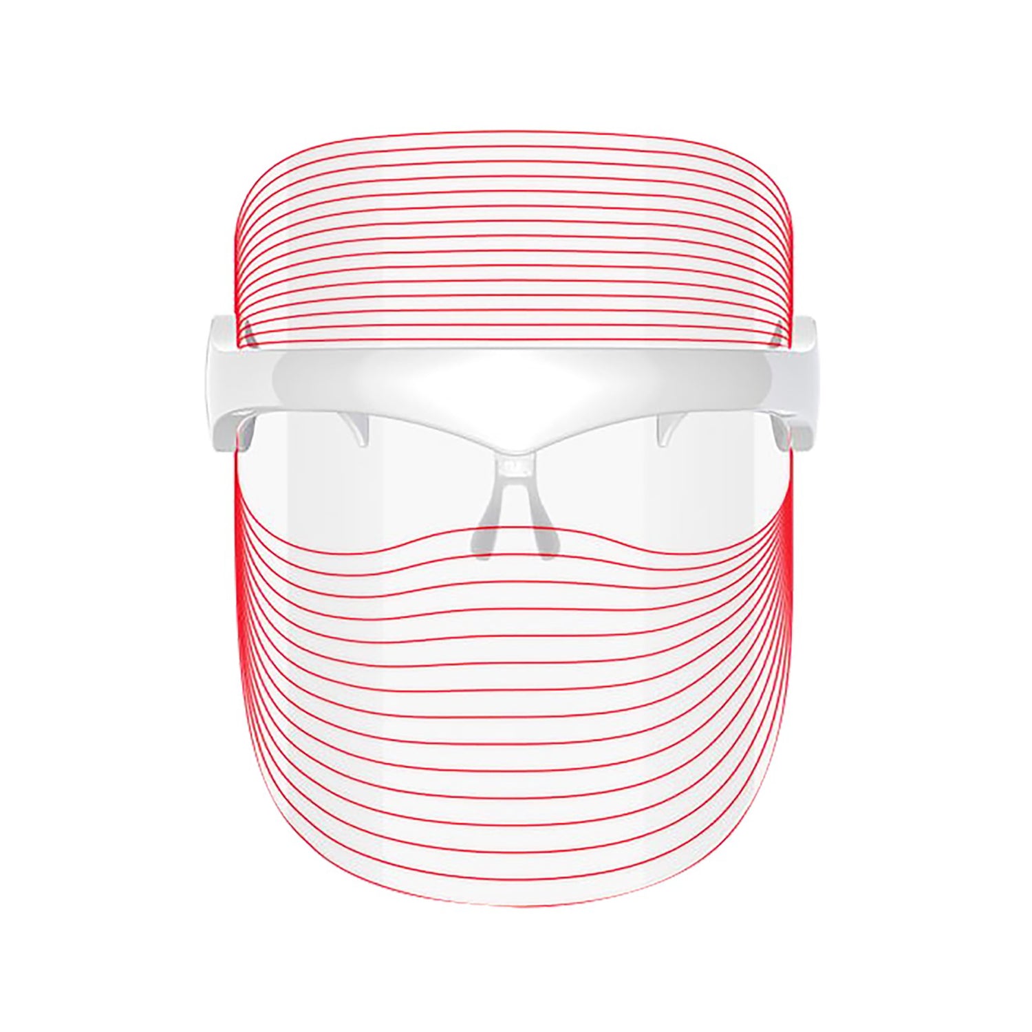 JOCCA - Maschera LED 7 Colori Jocca Beauty - Terapia Luce Viso con Cavo USB (Art. 2798)