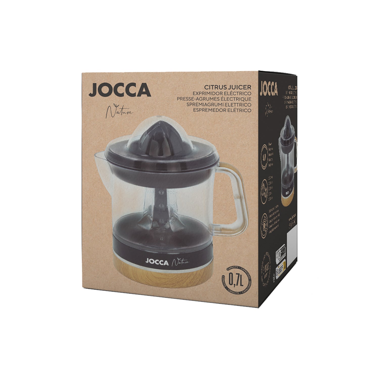 JOCCA - Spremiagrumi Elettrico Linea Nature 40 Watt