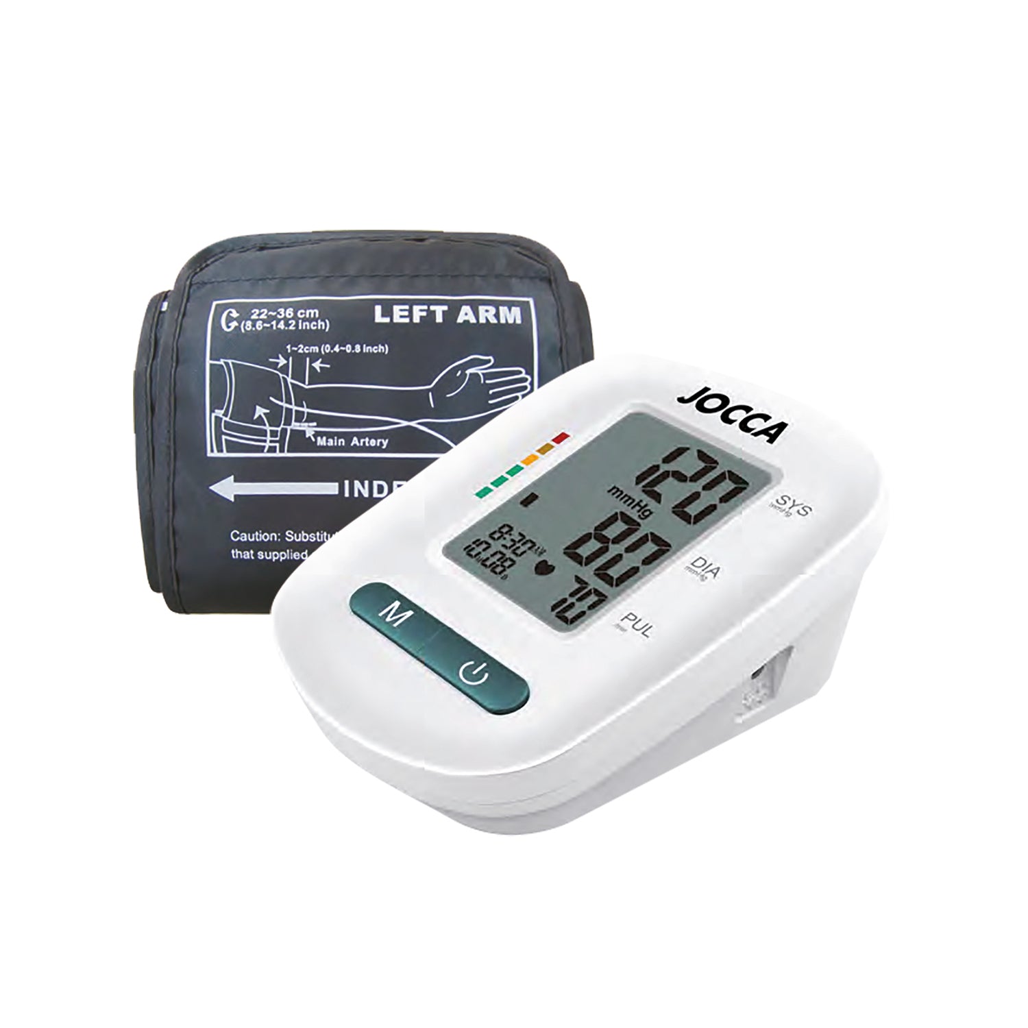 JOCCA - Misuratore di Pressione da Braccio Jocca Pharma Dual Care JP007