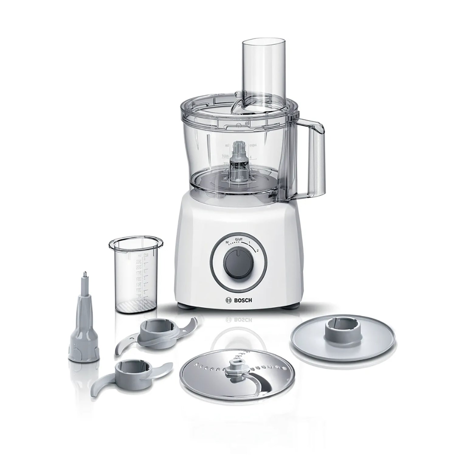 BOSCH - Robot da cucina MultiTalent 3 Bianco 800 Watt