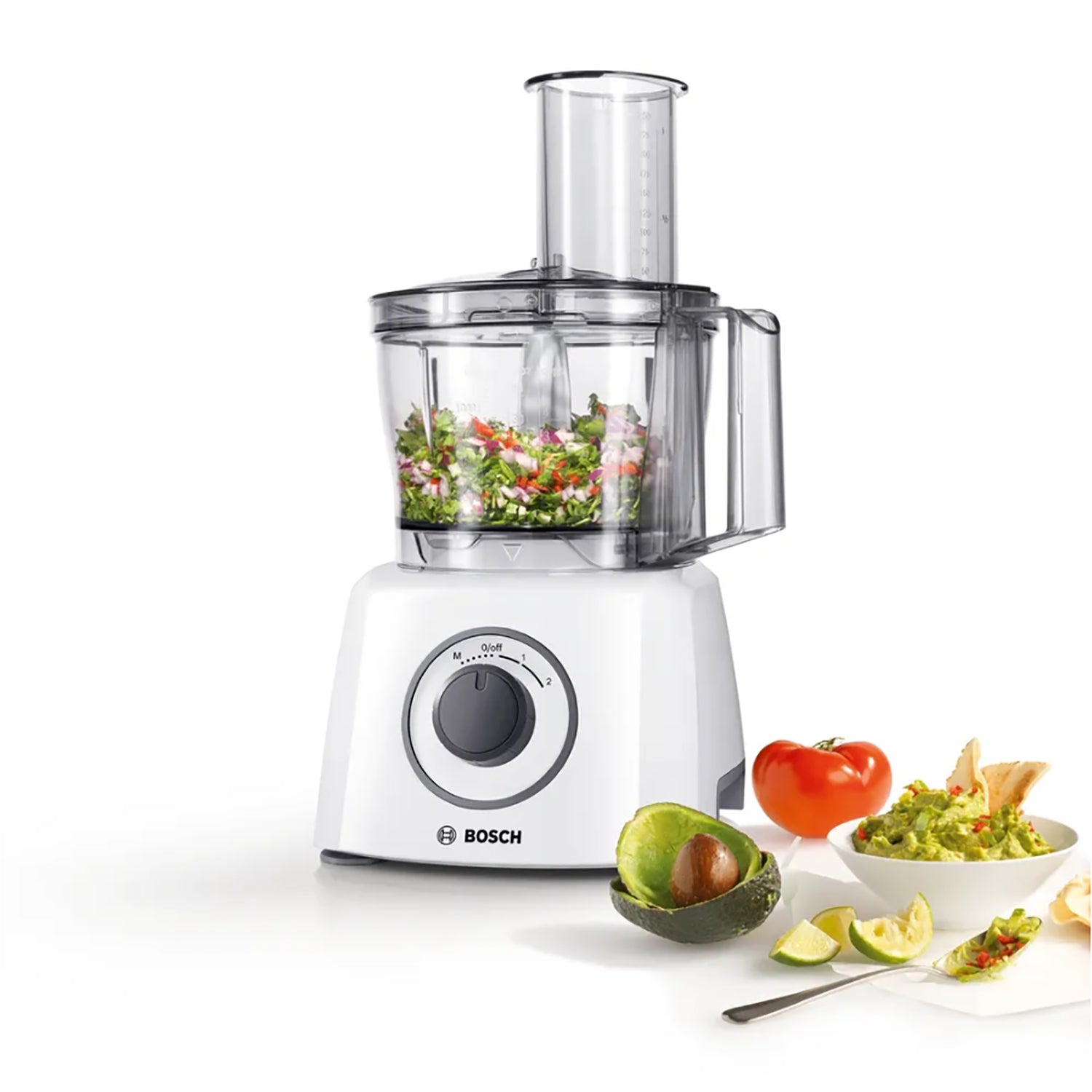 BOSCH - Robot da cucina MultiTalent 3 Bianco 800 Watt