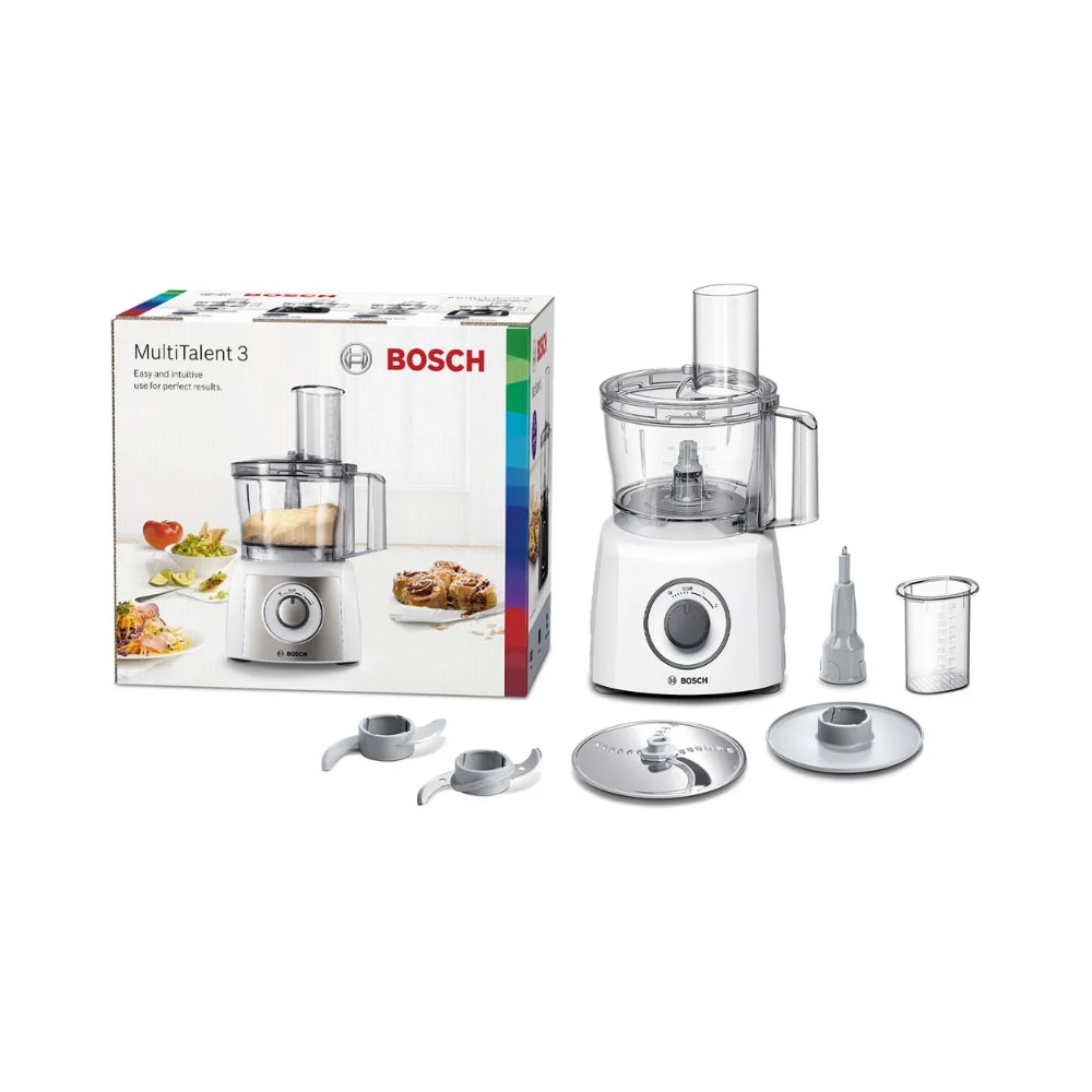 BOSCH - Robot da cucina MultiTalent 3 Bianco 800 Watt