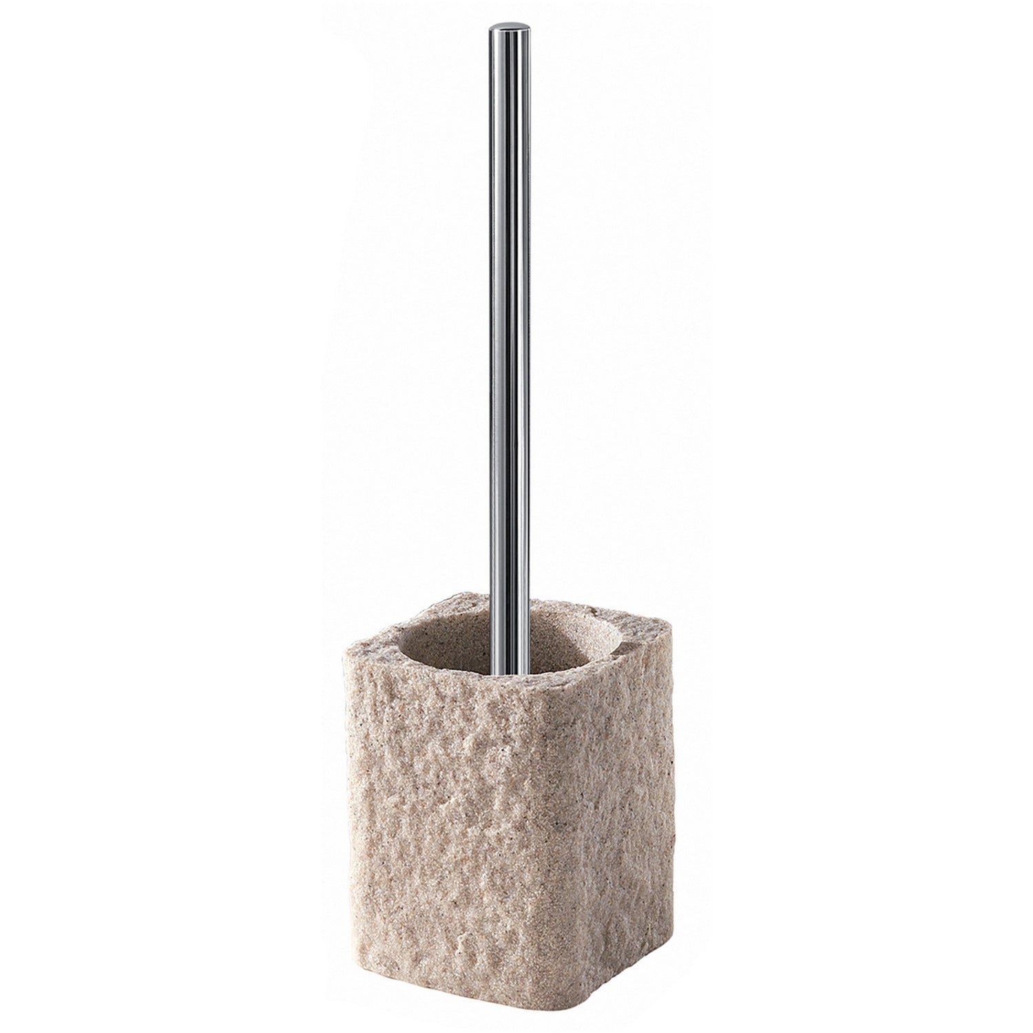 GEDY - Portascopino bagno Aries beige - h40x10,5x10,5 cm