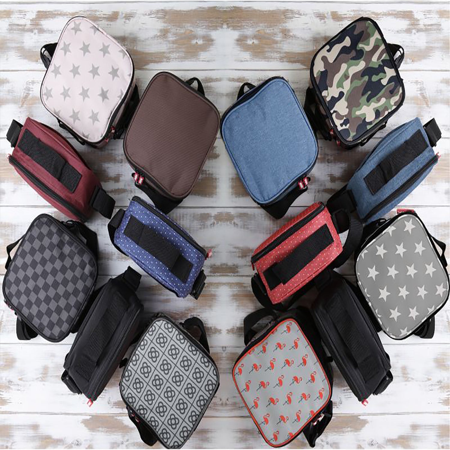 TATAY - Borsa Termica Urban Food Casual Nero e Grigio 3L con Contenitori