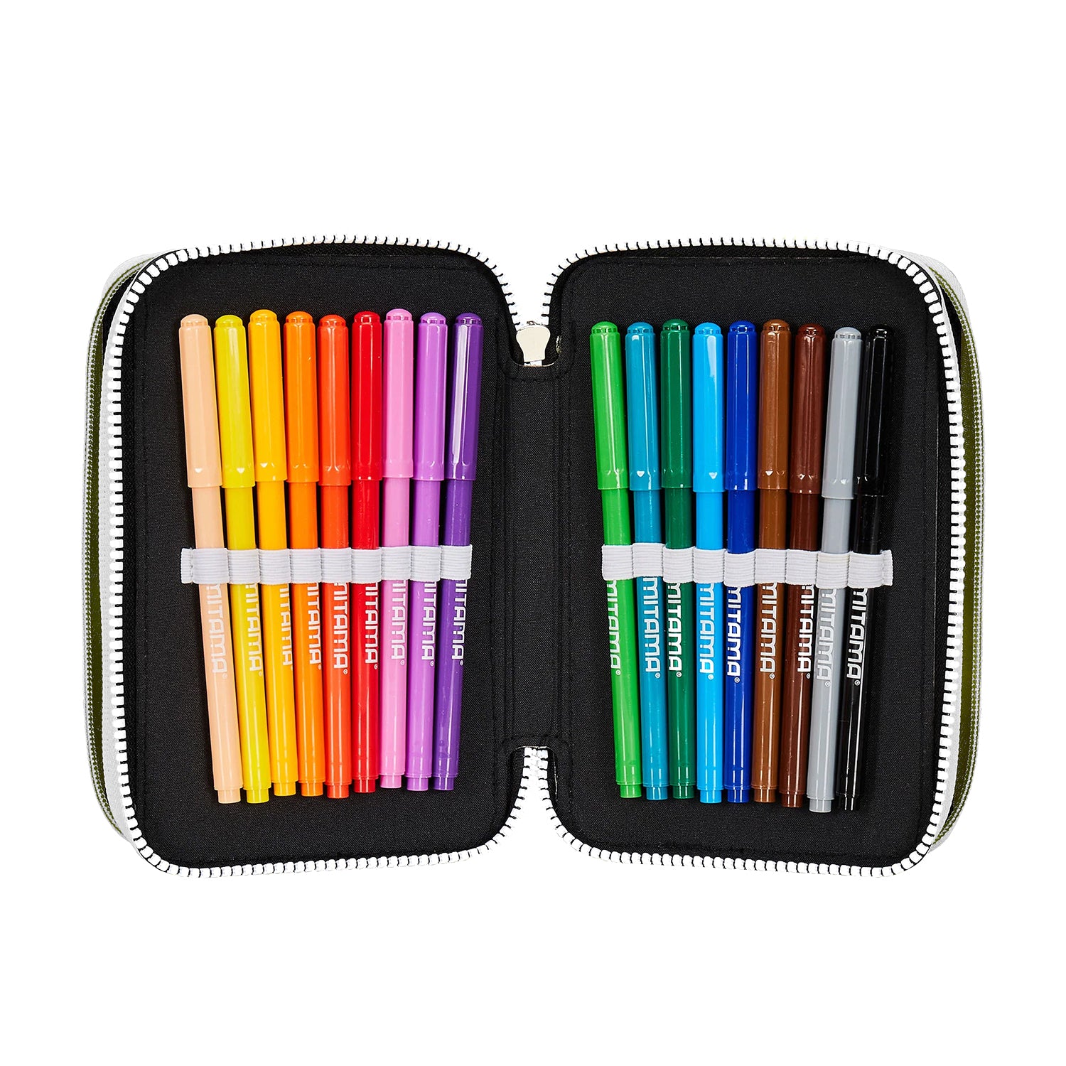 SEVEN - Astuccio 3 Zip JUVENTUS