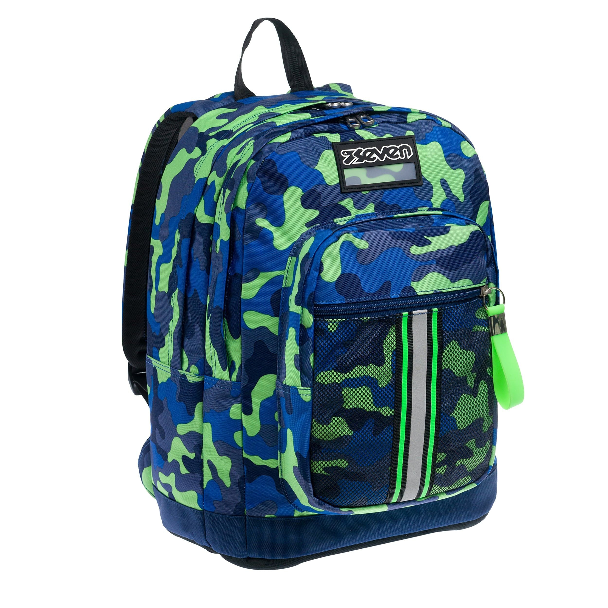 SEVEN - Zaino New Fit Bluecamo Boy