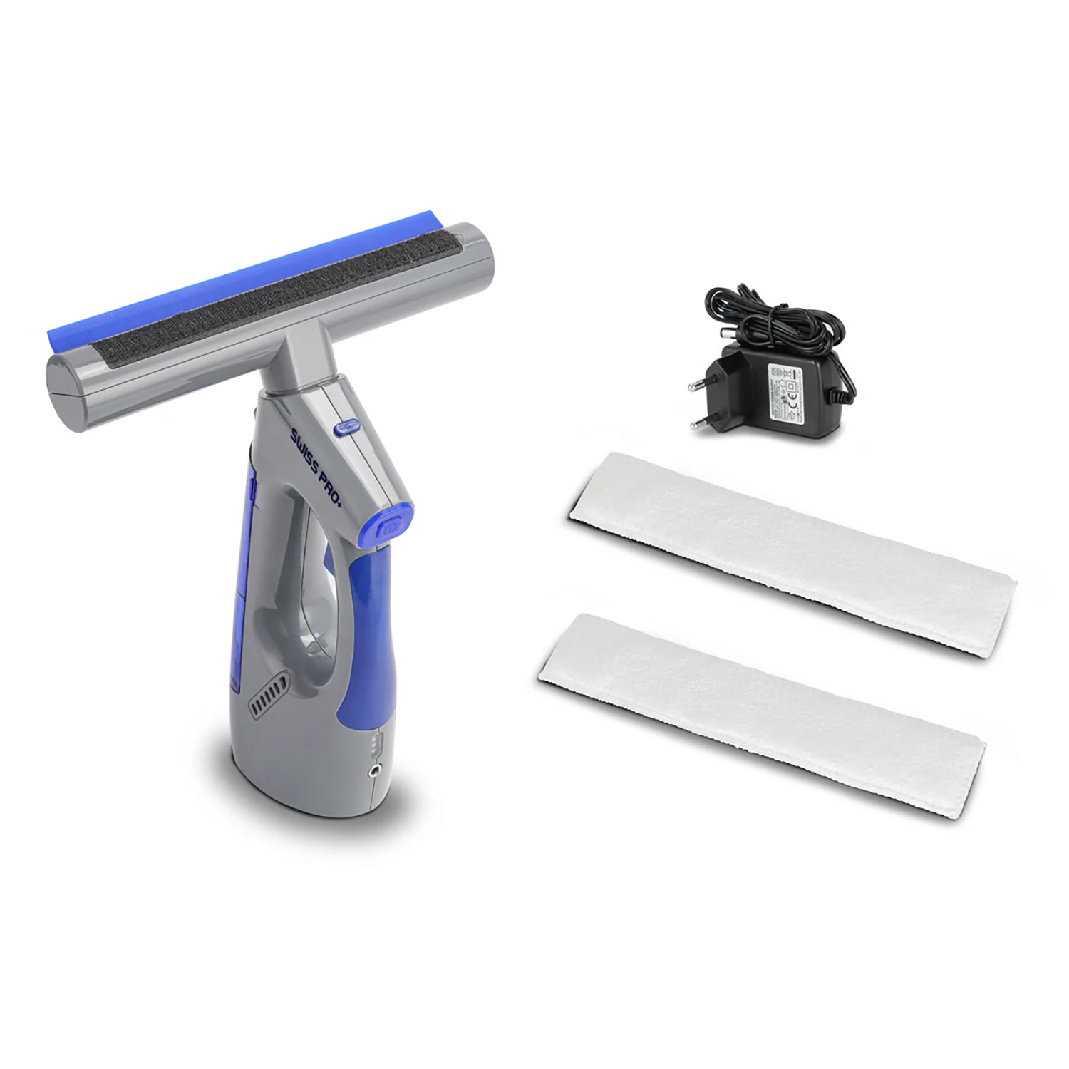 SWISS PRO+ - Aspirapolvere per Finestre 3 in 1 Ricaricabile Senza Fili SP-WIN3.1