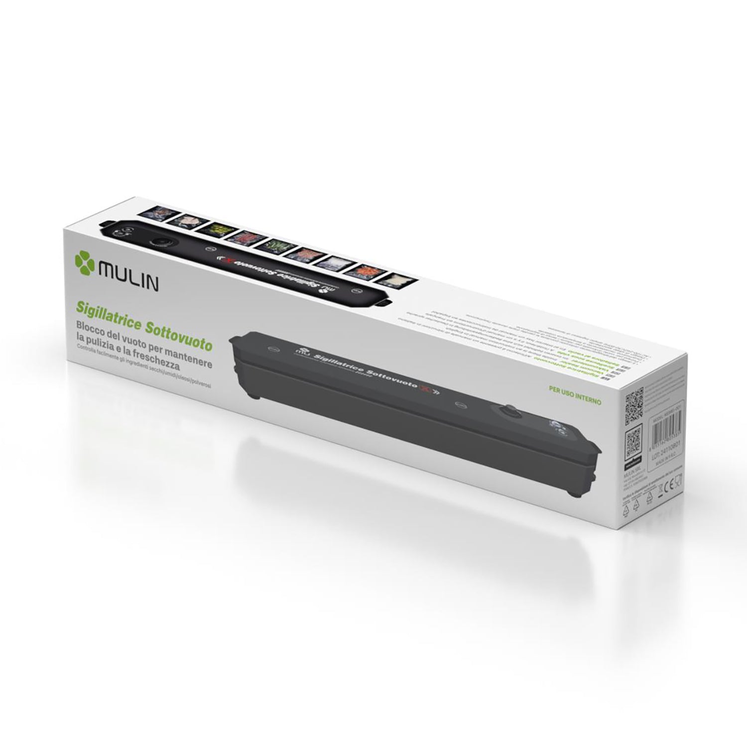 MULIN - Sigillatrice Sottovuoto per Alimenti WEIMEI-001
