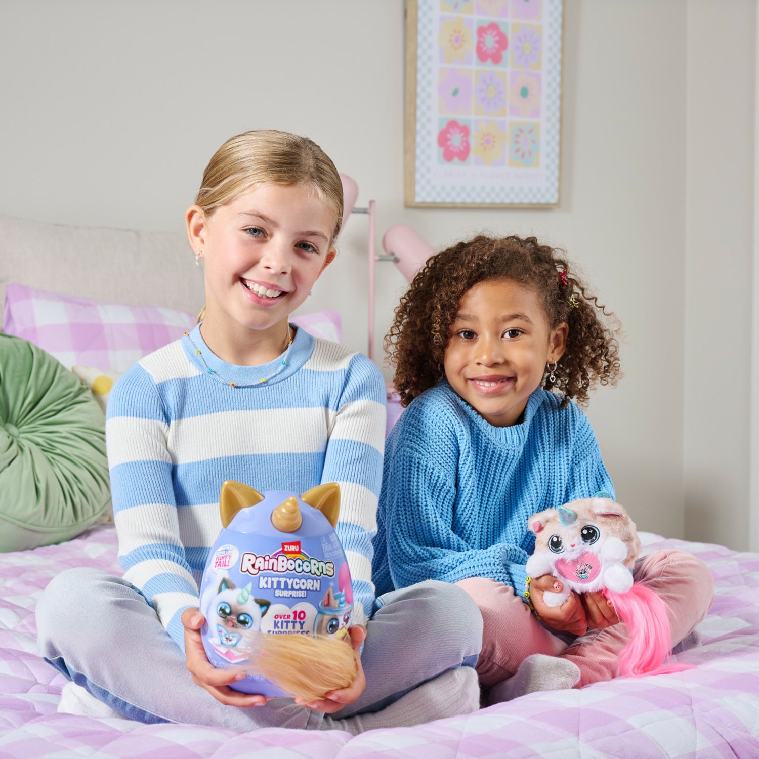 ZURU - Rainbocorns Kittycorn Surprise Serie 3 con Peluche e Sorprese 3+ Anni