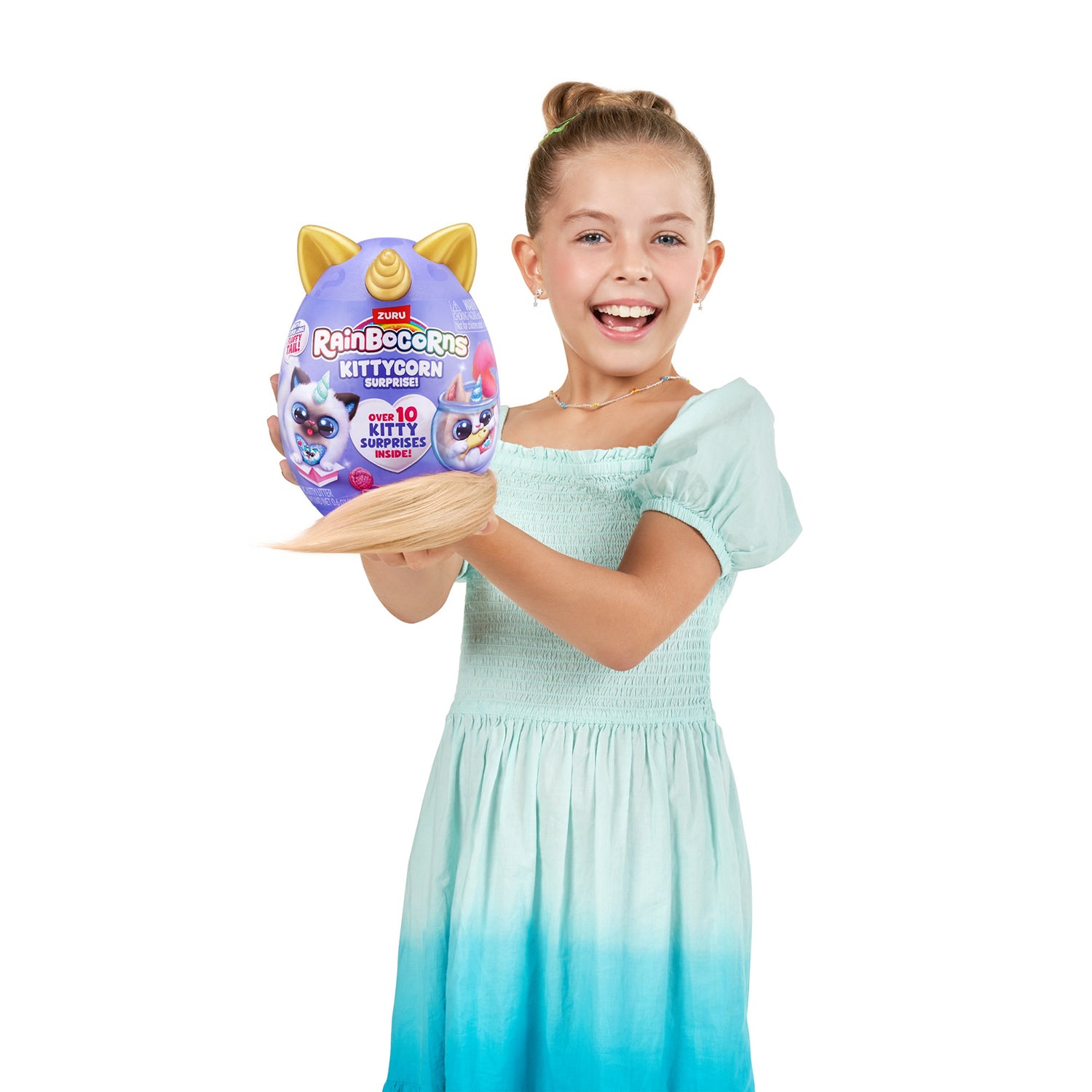 ZURU - Rainbocorns Kittycorn Surprise Serie 3 con Peluche e Sorprese 3+ Anni