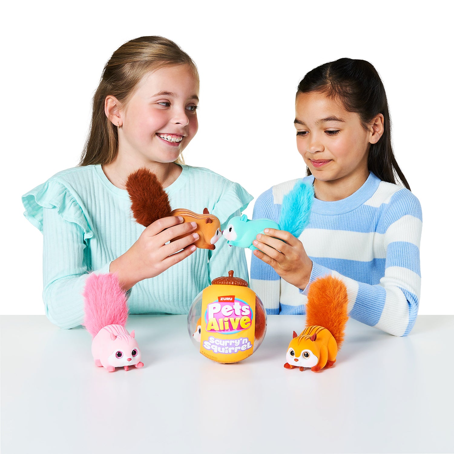 ZURU - Pets Alive Scurry'n Squirrel - Scoiattolo Interattivo con Movimento Reale