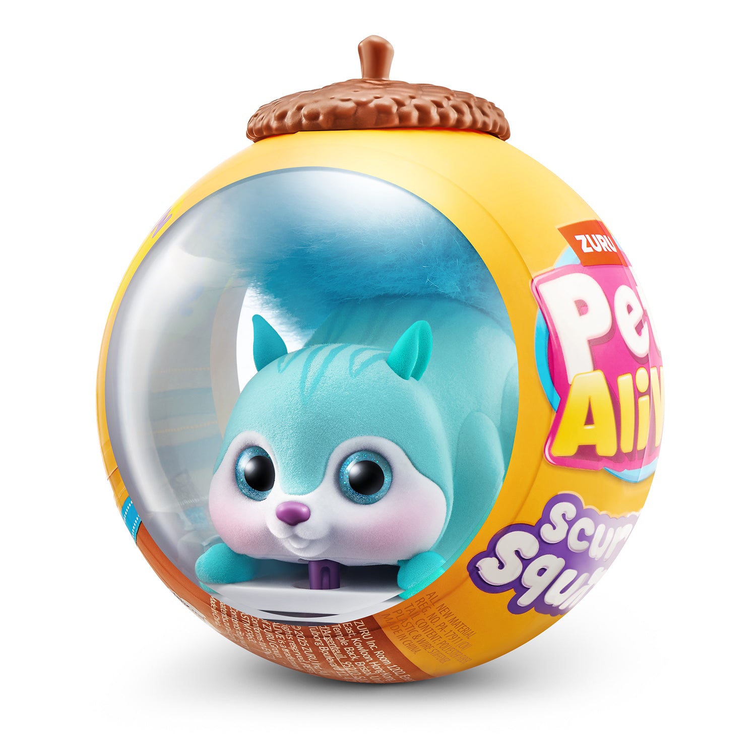 ZURU - Pets Alive Scurry'n Squirrel - Scoiattolo Interattivo con Movimento Reale