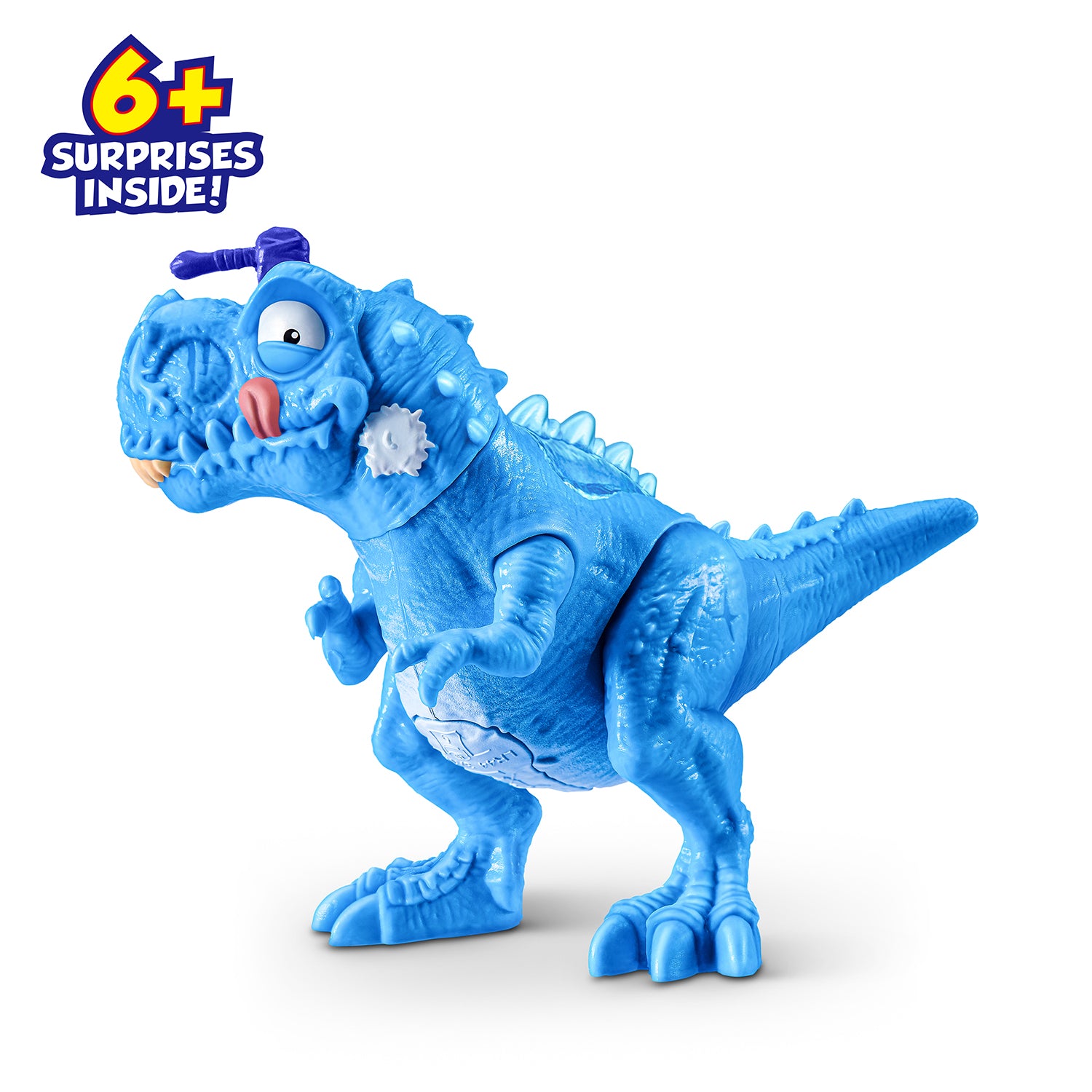 ZURU - Smashers Mini Jurassic Light Up Ice Age Uovo Dinosauro con 6+ Sorprese e Slime 3+ Anni
