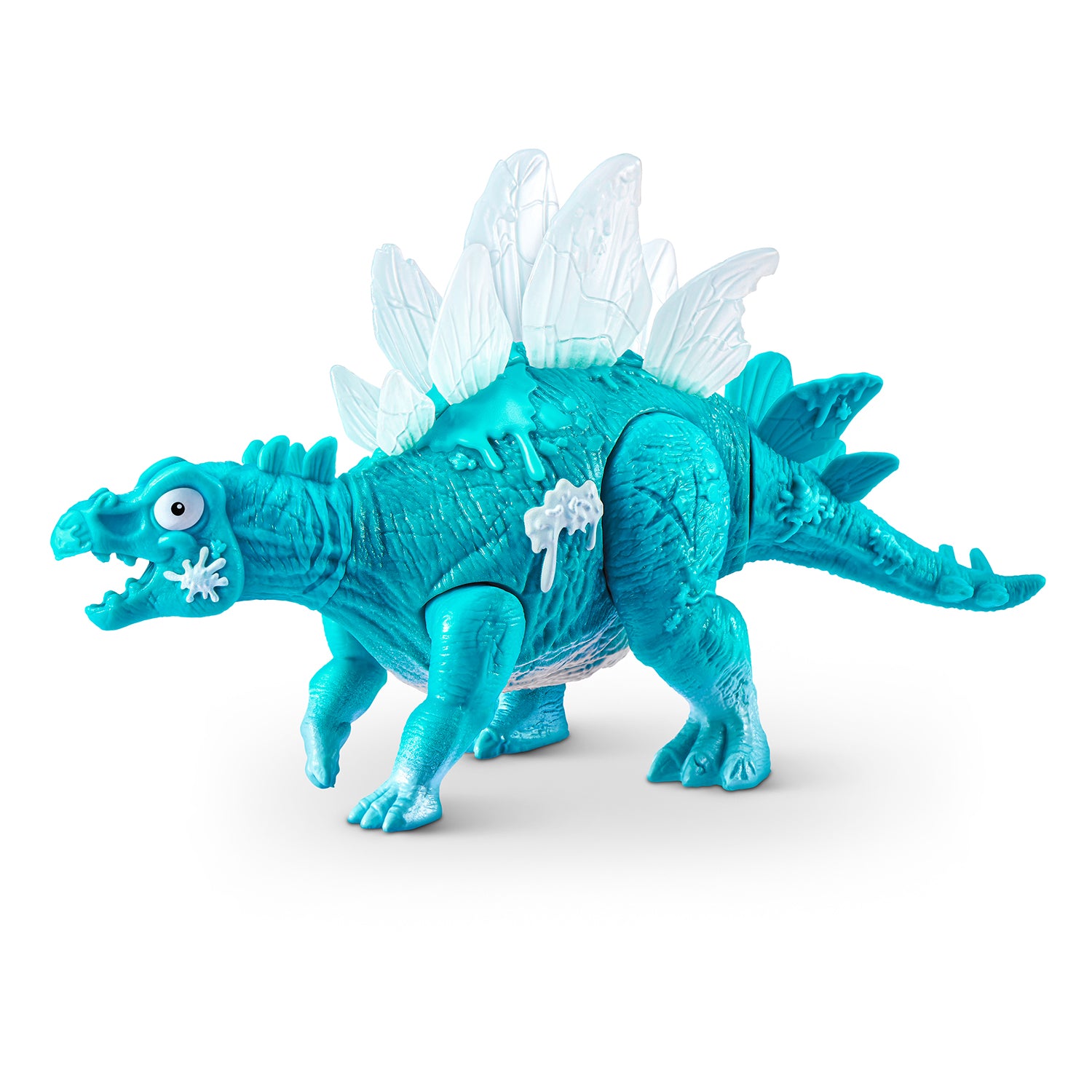 ZURU - Smashers Mini Jurassic Light Up Ice Age Uovo Dinosauro con 6+ Sorprese e Slime 3+ Anni