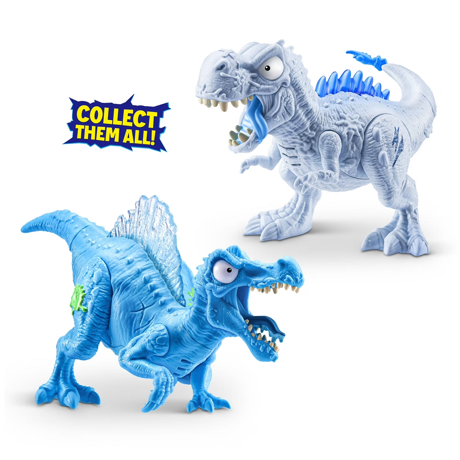 ZURU - Smashers Mega Jurassic Light Up Ice Age Uovo Dinosauro con 25+ Sorprese 3+ Anni