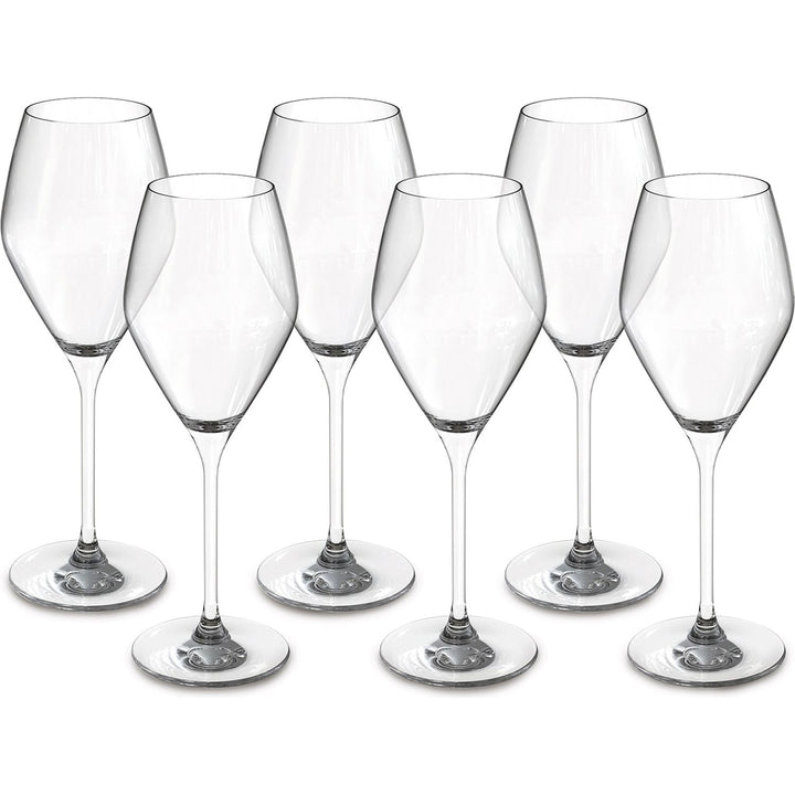 GUSTO CASA - Calici Bollicine Linea Degustazione in vetro 34cl - set 6 pezzi
