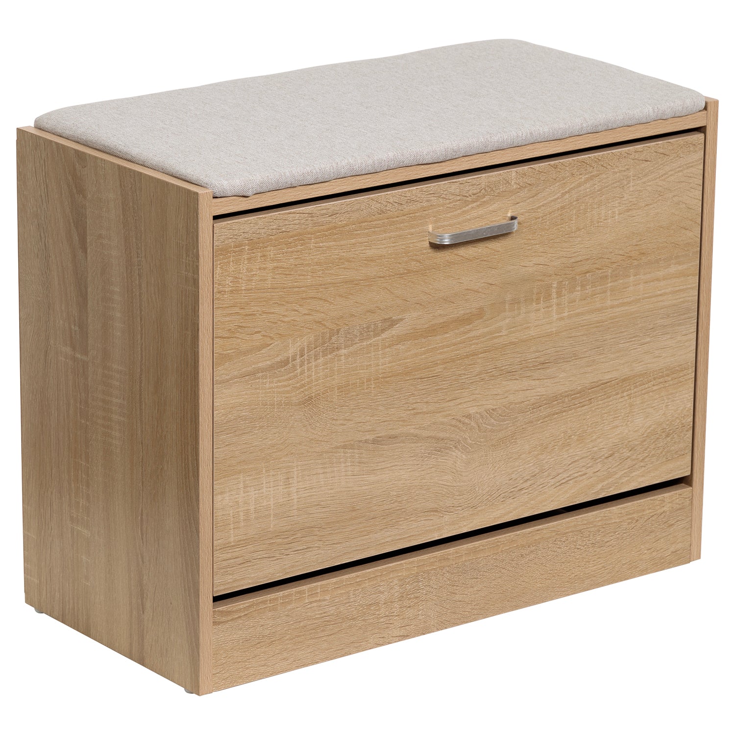CASA COLLECTION - Panca porta scarpe con seduta in MDF Legno Oak h50x63x30 cm