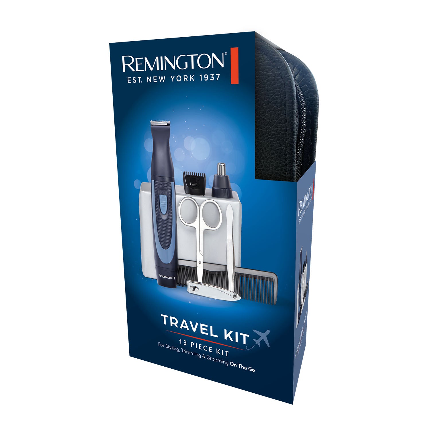 REMINGTON - Kit da Viaggio 13 Pezzi per Styling & Grooming - Travel Kit NE3890