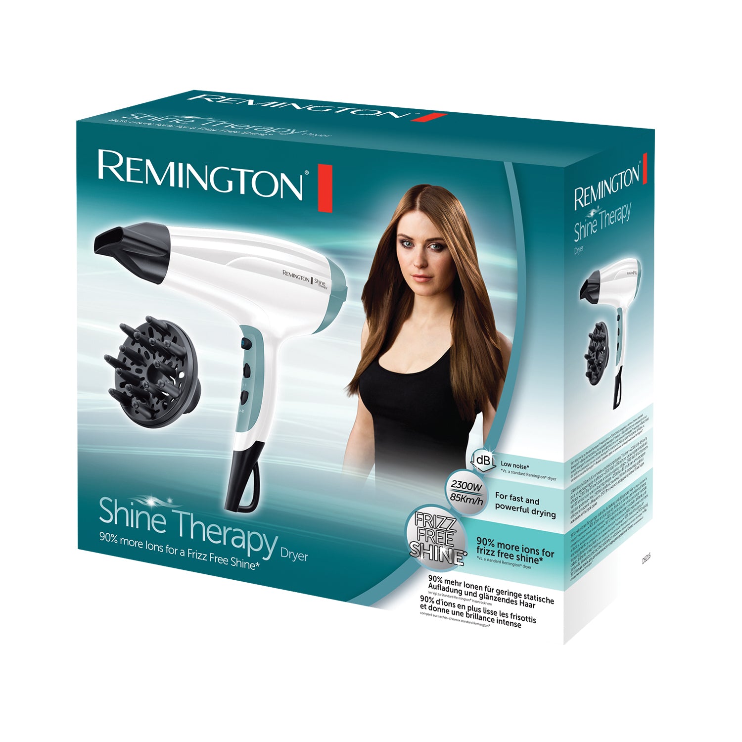 REMINGTON - Phon Asciugacapelli Shine Therapy 2300 Watt