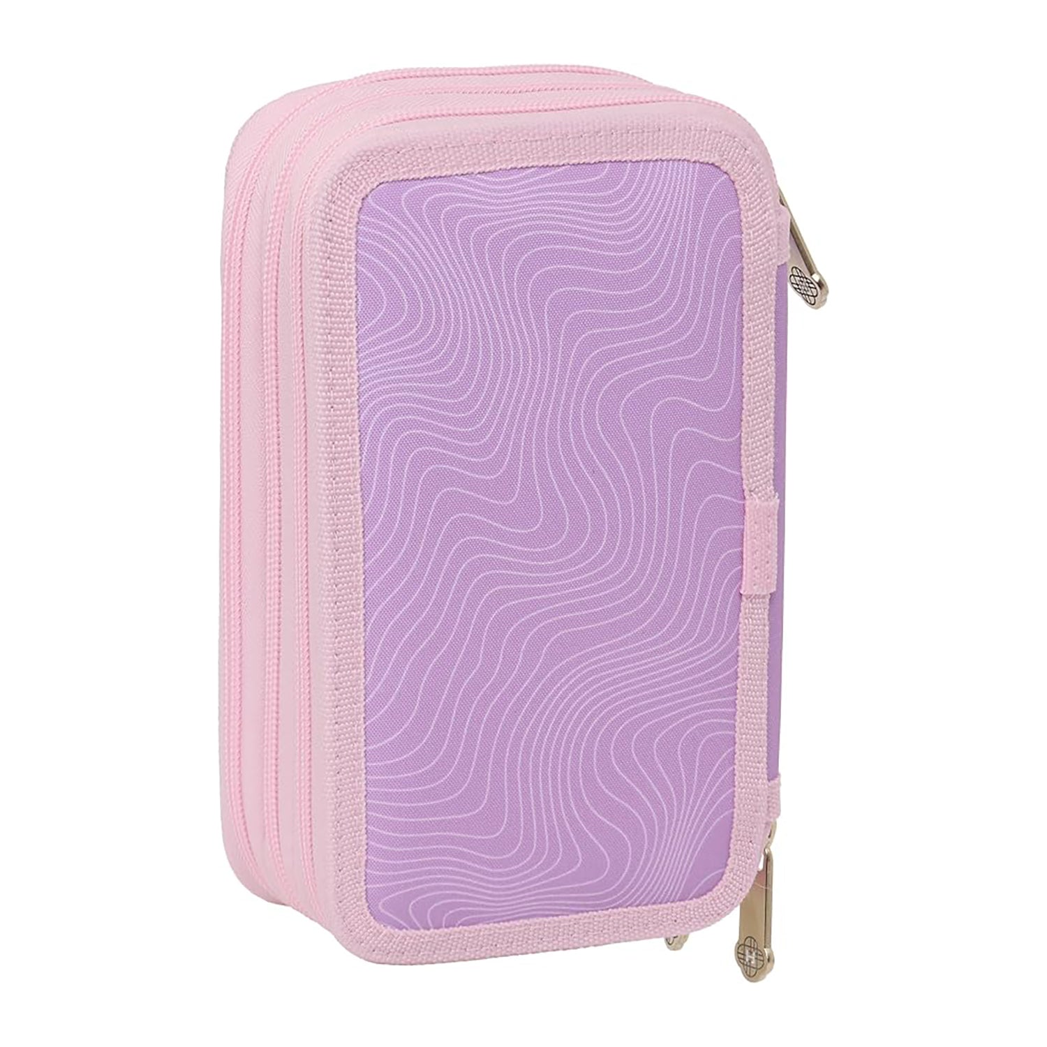 SAFTA - Astuccio K-POP Demon Hunters 3 Scomparti con 37 Accessori - h19,5x12,5x5,5 cm