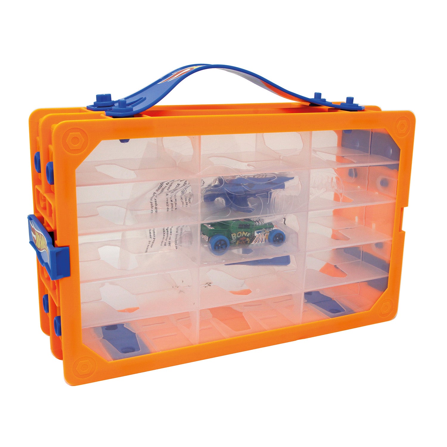 MATTEL - Hot Wheels Carry Case Valigetta Porta Veicoli Apribile Inclusa 1 Auto