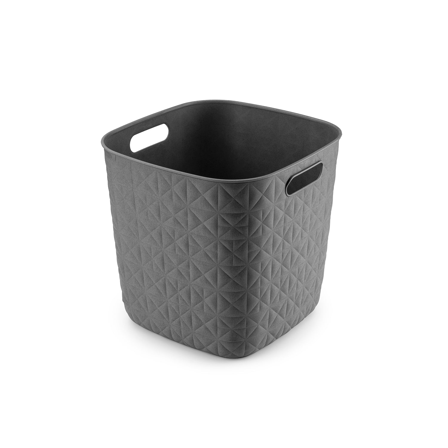 CURVER - Cesto Portaoggetti Softex Grigio Scuro 15 litri